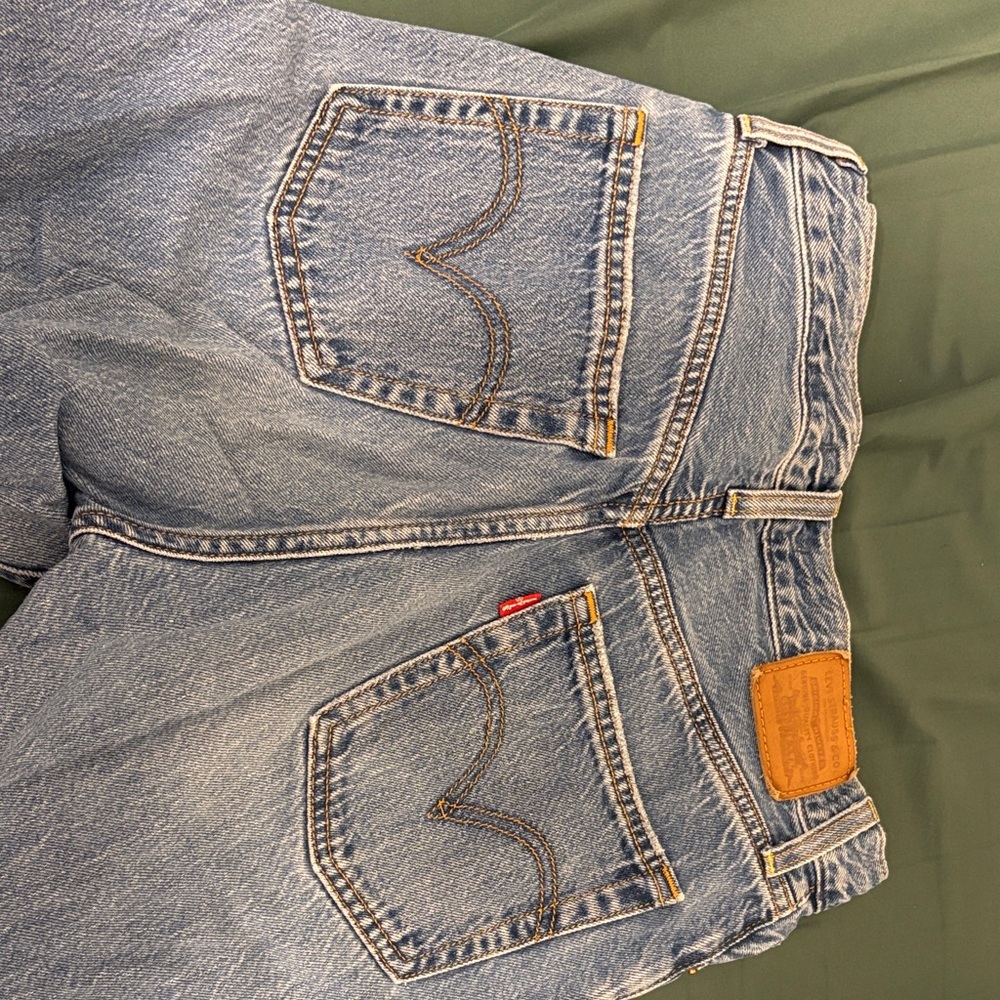 Levi's Classic Blue Denim Jeans